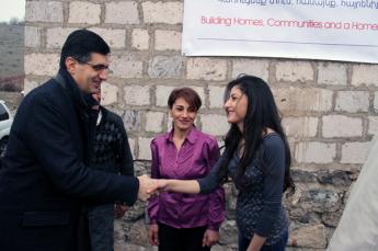 When the winter is not a trouble anymore. Another happy family housewarming