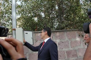 3 km-long LED-based street lighting system installed in Lichk community 