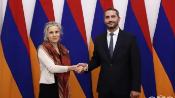 Ռուբեն Ռուբինեան կը ընդունի Հարաւային Կովկասի եւ Վրաստանի ճգնաժամի հարցերով ԵՄ հատուկ ներկայացուցիչ Մագդալենա Գրոնոյին