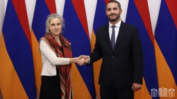 Ռուբեն Ռուբինեան կը ընդունի Հարաւային Կովկասի եւ Վրաստանի ճգնաժամի հարցերով ԵՄ հատուկ ներկայացուցիչ Մագդալենա Գրոնոյին