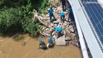 In Tavush, under the Khushtarak bridge, the body of a drowned citizen has been discovered.