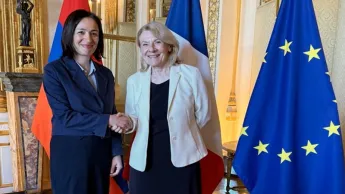 Zhanna Andreasian has met with the French Minister of Culture, Rima Abdul Malak.