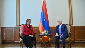 President Vahagn Khachaturyan has had a farewell meeting with the Ambassador of Hungary.