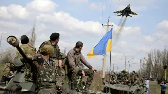 Russia is creating "a more extensive buffer zone" in Ukraine.