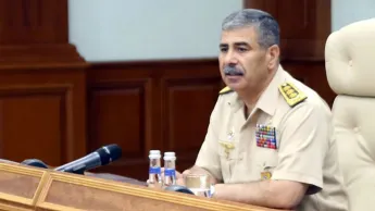 The Minister of Defense of Azerbaijan is visiting Turkey.