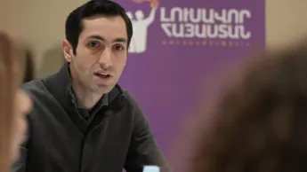 David Khajakyan is leaving the "Bright Armenia" party.