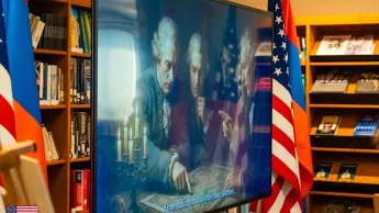 As part of the "Freedom-250" anniversary events, the U.S. Embassy presents the "Founding Fathers Museum" exhibition.