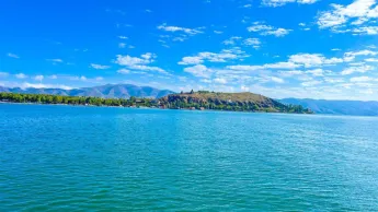 The level of Lake Sevan continues to rise. Levon Azizyan