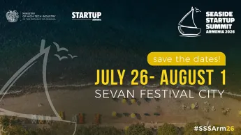 BTA and the Startup Armenia educational foundation will hold the "Seaside Startup Summit Armenia 2026" event.