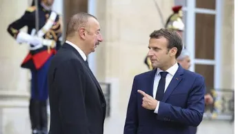 Aliyev has marked the beginning of a new phase in the relations between Azerbaijan and France.