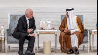 The President of Armenia had a private conversation with the Emir of Qatar, Sheikh Tamim bin Hamad Al Thani.