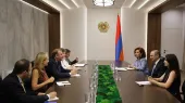 Армен Григорян принял главу миссии партнерства ЕС в Республике Армения.