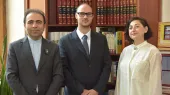 В Национальной библиотеке Армении открыт уголок иранской литературы