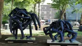 In the park named after Misak Manushyan, 13 sculptures created by sculptor Ashot Harutyunyan have been installed.