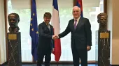 Vahagn Khachaturyan visited the Embassy of France in Armenia on the occasion of the National Day of the French Republic.
