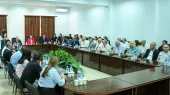 Arpine Sargsyan a participé au 35e anniversaire du Service de protection sismique territorial.