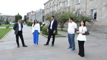 Մեկնարկած է Անահիտ Մանասյանի աշխատանքային այցը Սյունիքի մարզ: