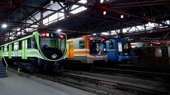 A refurbished three-car train has been put into operation in the Yerevan Metro.