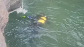 В водопаде села Гогтаник утонул гражданин: водолаз извлек тело с глубины около 6 метров.