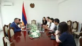 Anahit Manasyan has discussed the issues related to human rights in the Syunik region with the regional governor.