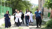 Анаит Манасян посетила Сюникский областной психоневрологический диспансер