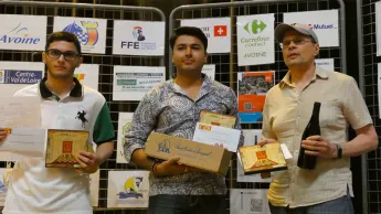 Der armenische Schachspieler Alen Poghosyan hat den 2. Platz beim 40. Open International d'Avoine Turnier belegt.
