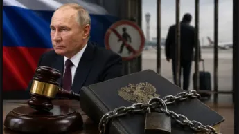 Putin has imposed restrictions on convicted Russians abroad.