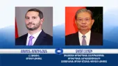 Je suis prêt à travailler avec vous pour renforcer la coopération entre le CNPC de la Chine et l'Assemblée nationale de la RA. Le message de Zhao Lezhi à Rubinyan.