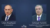 The reappointment indicates the support of society for your political course. Rahmon to Pashinyan