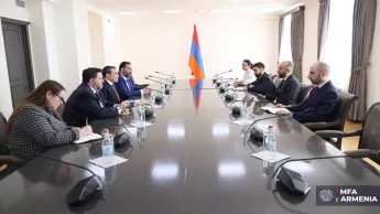 ՀՀ ԱԳ նախարարն կը ընդունի խաղաղութեան առաքելութիւններու հարցերով ԱՄՆ հատուկ բանագնացին ավագ խորհրդականին